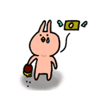 くちばしうさぎ（個別スタンプ：16）
