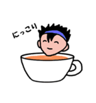 teaカップ男子（個別スタンプ：1）