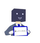 田中くんと佐藤さん（個別スタンプ：16）