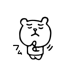 ゆるくまです（個別スタンプ：34）