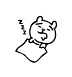 ゆるくまです（個別スタンプ：36）