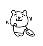 ゆるくまです（個別スタンプ：40）