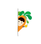 I ware carrot suit（個別スタンプ：1）