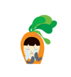 I ware carrot suit（個別スタンプ：9）