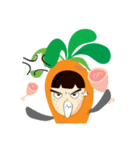 I ware carrot suit（個別スタンプ：12）