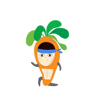 I ware carrot suit（個別スタンプ：15）
