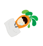 I ware carrot suit（個別スタンプ：19）