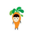 I ware carrot suit（個別スタンプ：20）