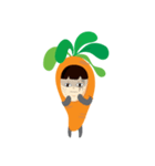 I ware carrot suit（個別スタンプ：22）