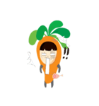 I ware carrot suit（個別スタンプ：23）