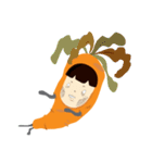 I ware carrot suit（個別スタンプ：24）