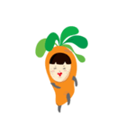 I ware carrot suit（個別スタンプ：29）