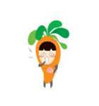 I ware carrot suit（個別スタンプ：30）