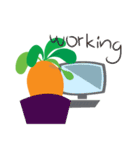 I ware carrot suit（個別スタンプ：32）