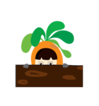 I ware carrot suit（個別スタンプ：33）