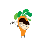I ware carrot suit（個別スタンプ：36）