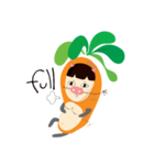 I ware carrot suit（個別スタンプ：39）