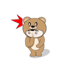 Bear Bottom Di（個別スタンプ：2）