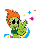 X-Worm ＆ Friend（個別スタンプ：17）