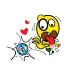 X-Worm ＆ Friend（個別スタンプ：23）