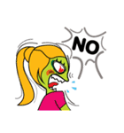 X-Worm ＆ Friend（個別スタンプ：31）