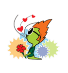 X-Worm ＆ Friend（個別スタンプ：38）