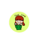 わたしがスタンプを描きました。（個別スタンプ：3）