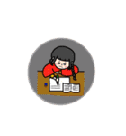 わたしがスタンプを描きました。（個別スタンプ：21）