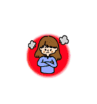 わたしがスタンプを描きました。（個別スタンプ：24）