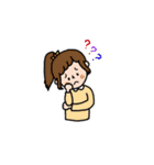 わたしがスタンプを描きました。（個別スタンプ：31）