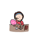 わたしがスタンプを描きました。（個別スタンプ：35）