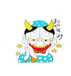 可愛い能面般若君（個別スタンプ：15）