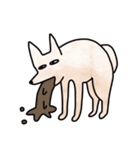 ネムギツネ（個別スタンプ：4）