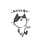 3匹の猫（もっとゆるめ）（個別スタンプ：15）