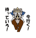 ナイトくま ～ シリアス version ～（個別スタンプ：34）