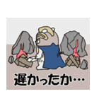 ナイトくま ～ シリアス version ～（個別スタンプ：35）