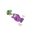 Interesting fish（個別スタンプ：37）
