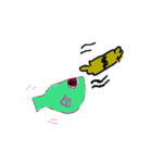 Interesting fish（個別スタンプ：38）