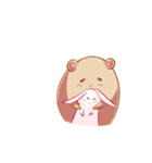 The kind bear and the sulky bunny2(EN)（個別スタンプ：30）