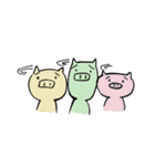 のんびりおおかみと3匹の豚（個別スタンプ：18）