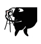 Mr. Black＆White（個別スタンプ：40）