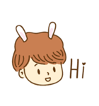 Rabbit Boo and his friends（個別スタンプ：1）