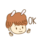 Rabbit Boo and his friends（個別スタンプ：3）