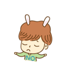 Rabbit Boo and his friends（個別スタンプ：9）