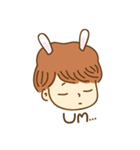 Rabbit Boo and his friends（個別スタンプ：18）