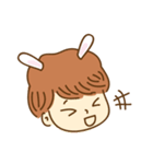 Rabbit Boo and his friends（個別スタンプ：19）