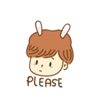 Rabbit Boo and his friends（個別スタンプ：34）