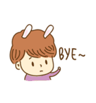 Rabbit Boo and his friends（個別スタンプ：37）
