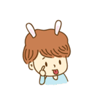 Rabbit Boo and his friends（個別スタンプ：40）