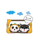 Panda＆Shiba（個別スタンプ：7）
